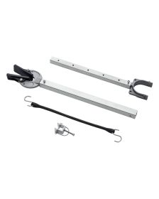 Transom Saver, 24-36 in, Adjustable Boat Transom Saver with Composite Head
